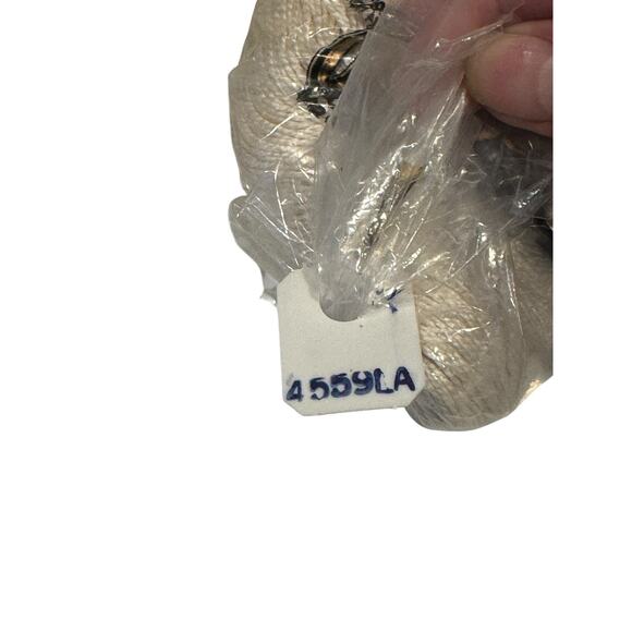 11 Skeins Bernat Cassino 4559 Ivory / Natural Mercerized Cotton Yarn - Picture 4 of 4